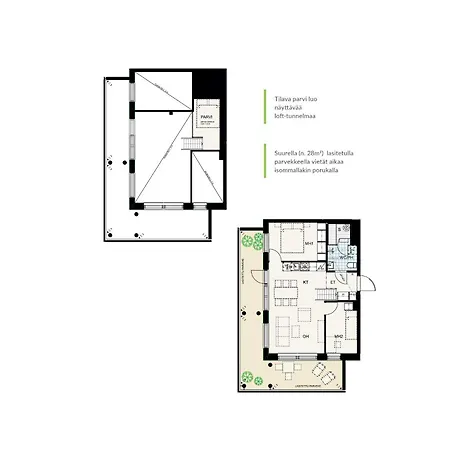 Brand New 3br Penthouse Loft With Sauna & Free Parking - Hosted By 2ndhomes Tammerfors