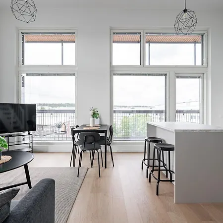 Brand New 3br Penthouse Loft With Sauna & Free Parking - Hosted By 2ndhomes Tampere